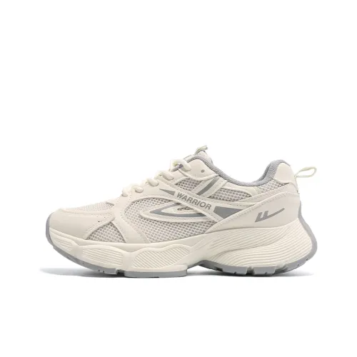 Warrior Mesh Shoes Thin Slip Resistant Breathable Lightweight Height Increasing Low Top Chunky Sneakers Women's