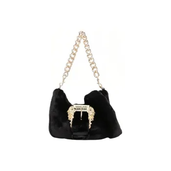 VERSACE JEANS COUTURE Polyester Handbag Shoulder Bag Women's Black