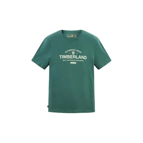 Timberland T-Shirts Men Blue/Green