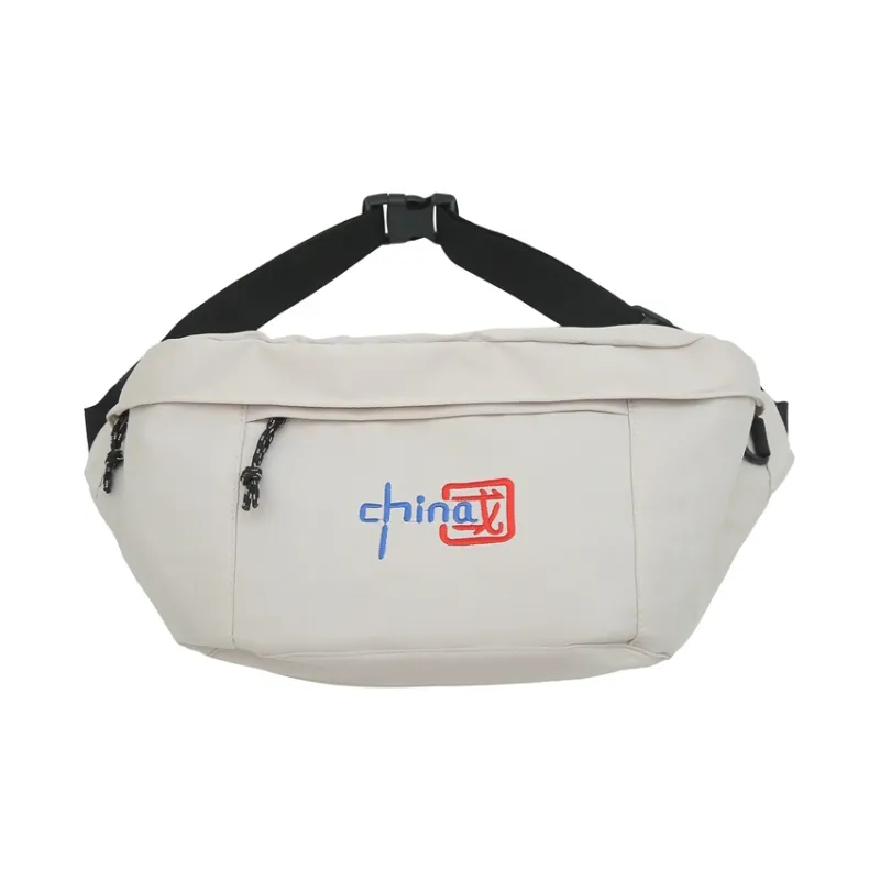 Alcohol Dragon Nylon Crossbody One Shoulder Sling Bags Regular Unisex Black/White/Blue-13