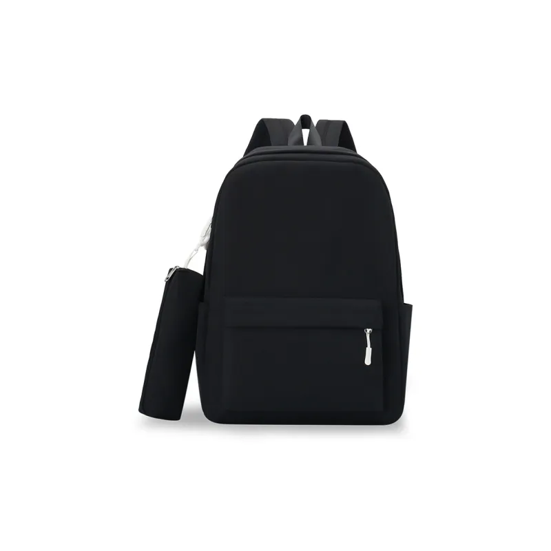 Carissa Nylon Backpack Regular Women's White/Black/Yellow-3