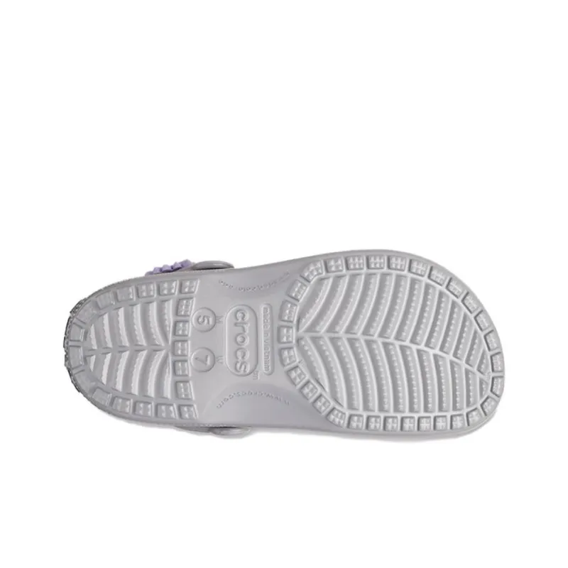 Crocs X Kenny Scharf Classic Clog 'Silver'-4