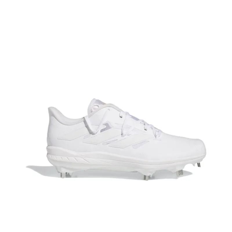 Adidas Adizero Cleats Non slip Lightweight Low Top Training Shoes Men's White-1