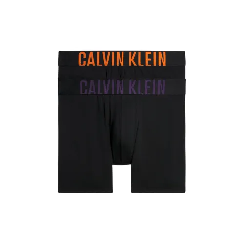 CK/Calvin Klein BOXER BRIEF 2PK Underpants Europe Version Men's 2 Pack Black