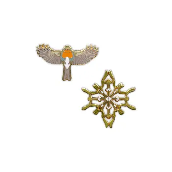 Daparo Yeung Metal Enamel Brooches Unisex