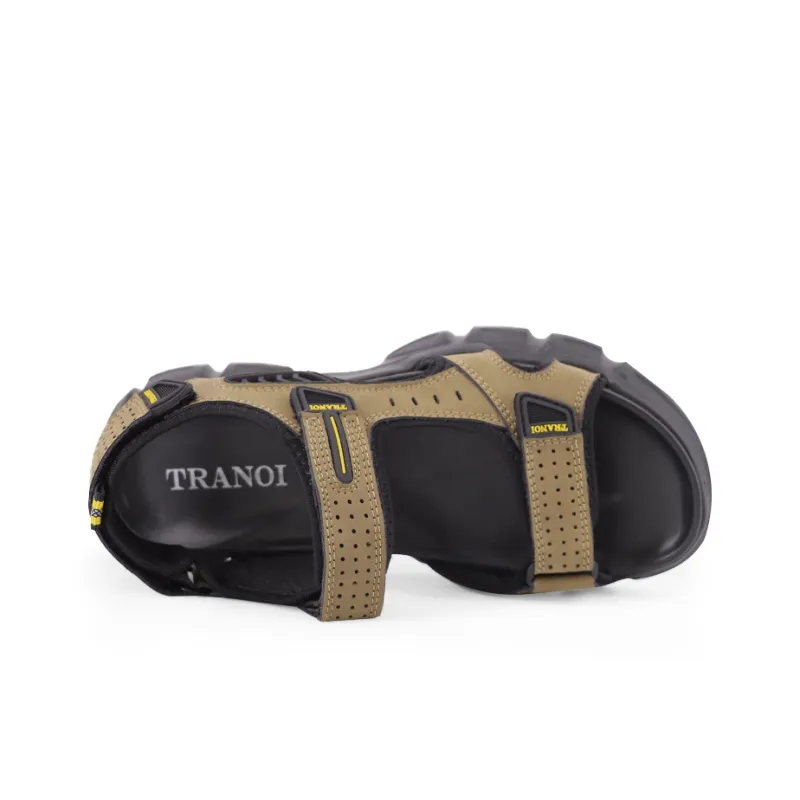 TRANOI Beach Sandals Men's Light Brown-3