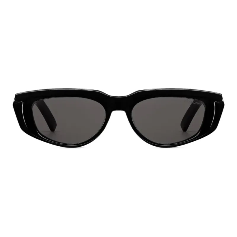 DIOR Acetate Cat Eye Sunglasses Men's Black-2
