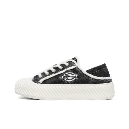 Dickies 100th Anniversary Abrasion Resistant, Breathable, Lightweight Low Top Canvas Shoes Unisex Mist Black
