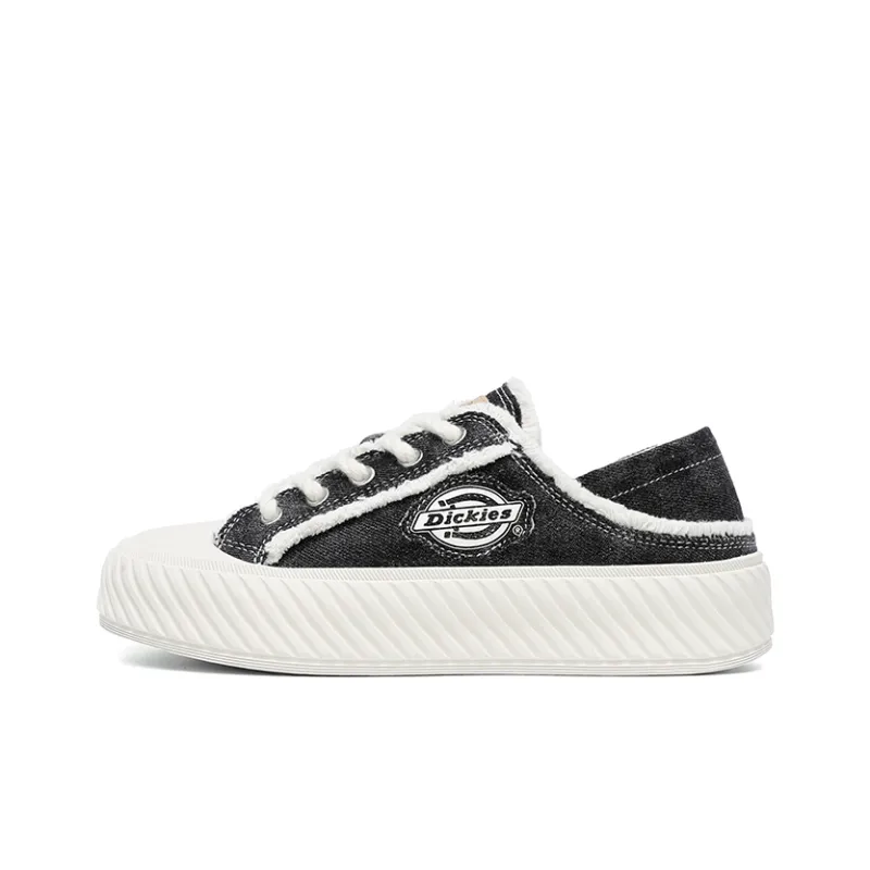 Dickies 100th Anniversary Abrasion Resistant, Breathable, Lightweight Low Top Canvas Shoes Unisex Mist Black-0