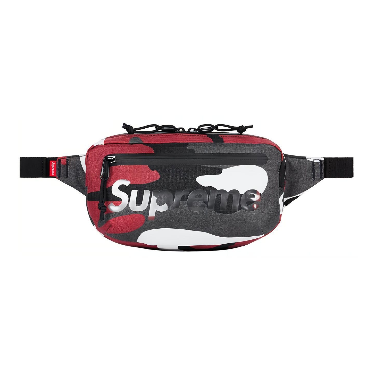 Red camo supreme fanny pack on sale