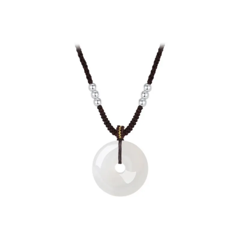 Noritake Chalcedony Jade Necklaces Unisex-3