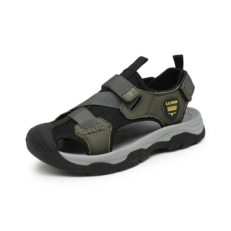 G.N.SHIJIA River Trekking Shoes Men Gray/Green-9