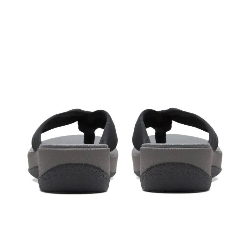 Clarks Flip Flops Women's Black-3