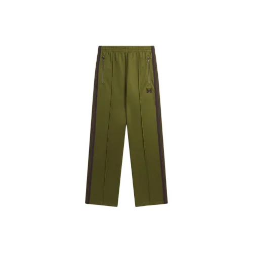 Needles X KITH Knitted Sweatpants Men Olive