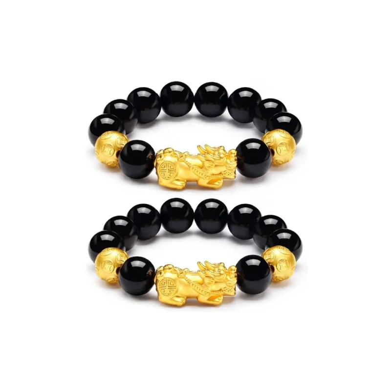 JOYDINNY Colored Glaze Bracelets Unisex-2
