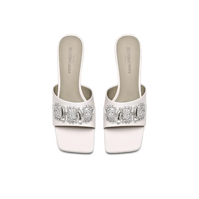 BOSSSUNWEN Slide Slippers 6cm Women's-8