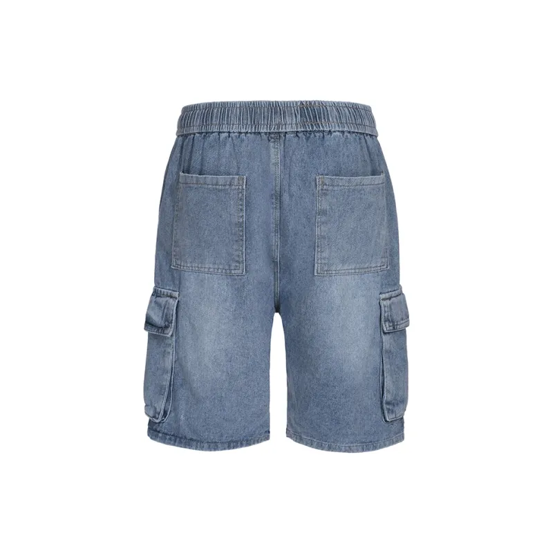 YearnObtainRainbow Denim Shorts Unisex-11