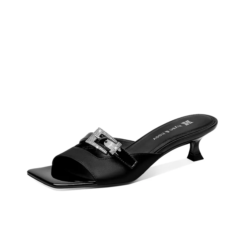 Hoov Slide Slippers 4cm Women's-1