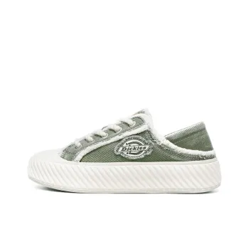 Dickies 100th Anniversary Slip Resistant Breathable Height Increasing Low Top Canvas Shoes Unisex Pink Green Chalk