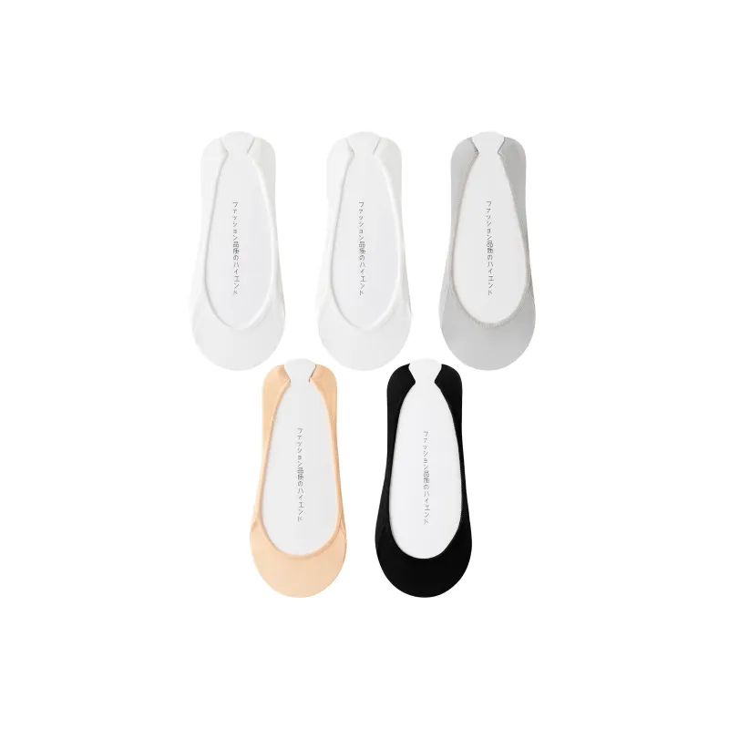 XXLLG No Show Socks Women's 5 Pack-4