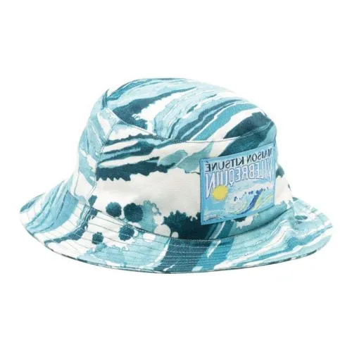 Maison Kitsuné X Vilebrequin Tie-dye Bucket Hat