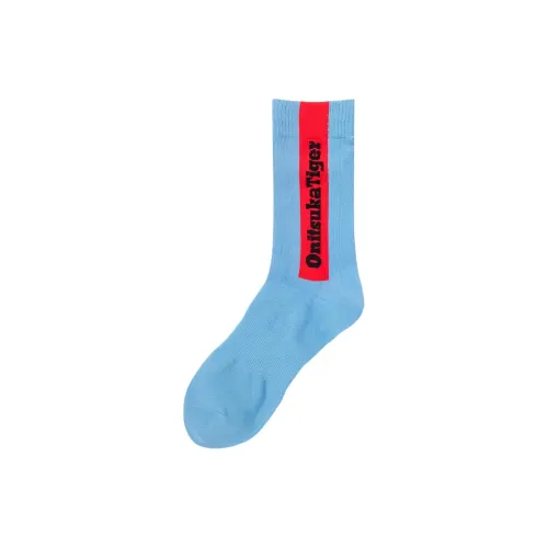 Onitsuka Tiger Knee-High Socks Unisex 1 Pack Blue