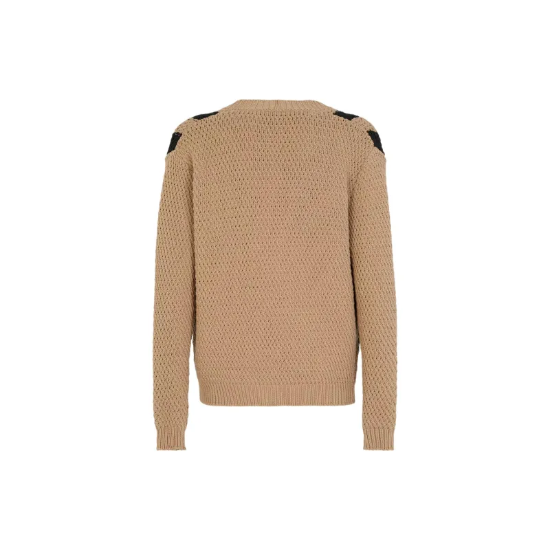 FENDI SS24 Knitwear Men's Brown-1