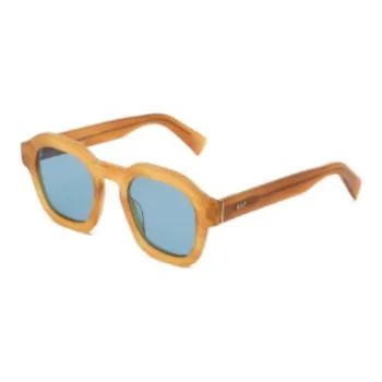Retrosuperfuture Acetate Square Sunglasses Unisex Yellow