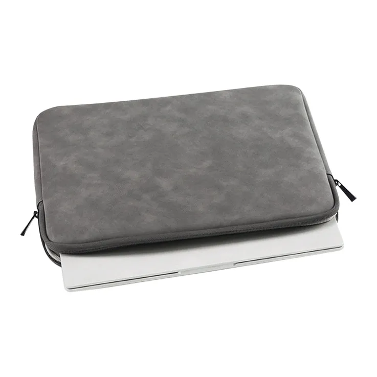 Techson PU Bag Insert Regular Unisex Dark Gray/Pink-1
