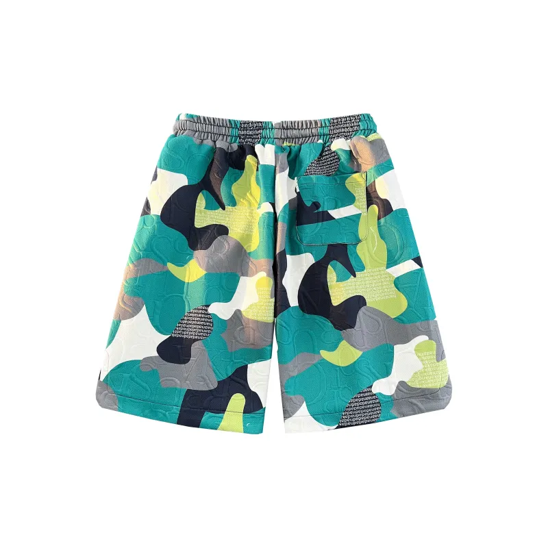 GSON Casual Shorts Unisex Lake Blue-1