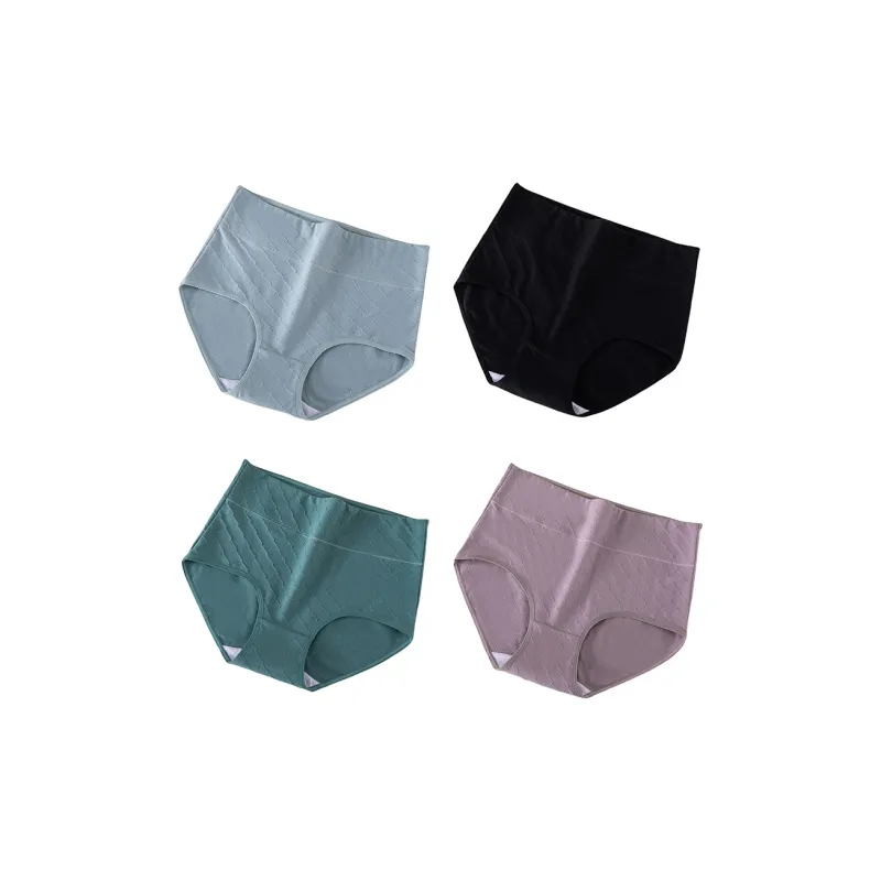 Flowers In Water Underpants Women's 4 Pack-3