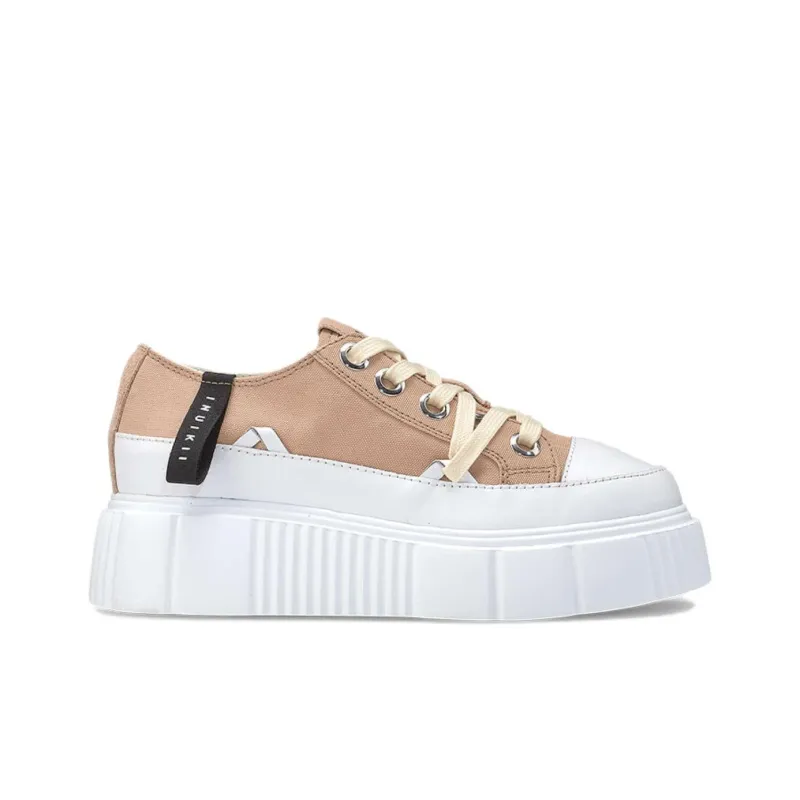 Inuikii Matilda Low-Top Canvas Shoes Women's Sand Pink-1