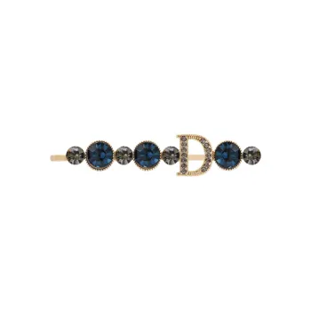 ROYALSASA Alloy Imitation Crystal Edge Clip Women's