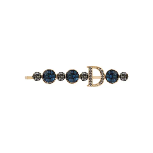 ROYALSASA Alloy Imitation Crystal Edge Clip Women's