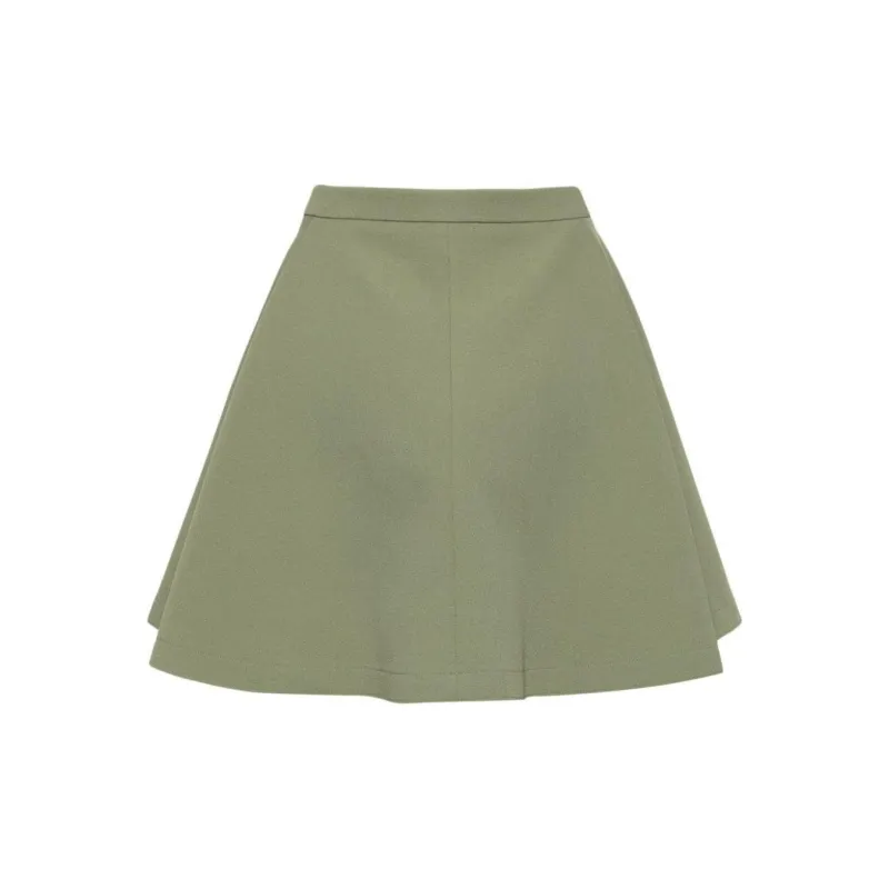 AMIPARIS Virgin wool Skater Skirt-1