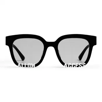 ALLOW ACCESS Square Sunglasses Unisex