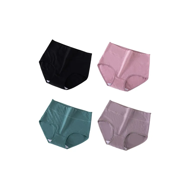 Flowers In Water Underpants Women's 4 Pack-4