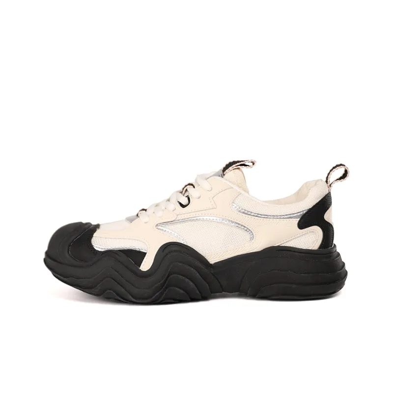 XIAOFAMIAO Fashionable Versatile Running Breathable Mesh Platform Height Increasing Casual Shoes Women's-0