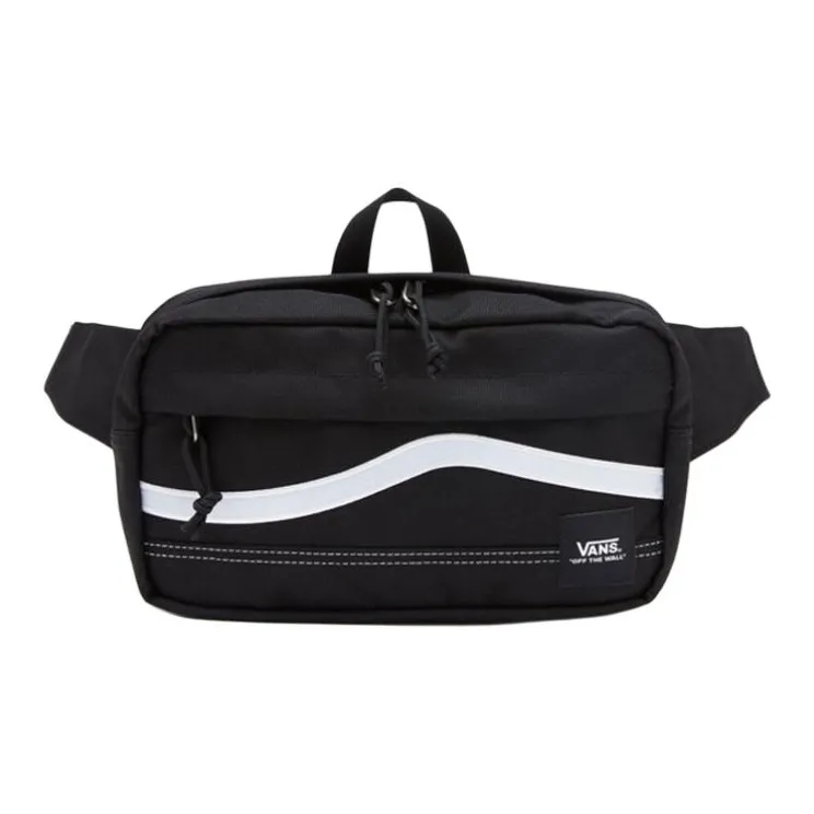 Vans Nylon Fabric Fanny Pack Regular Unisex Black White-0