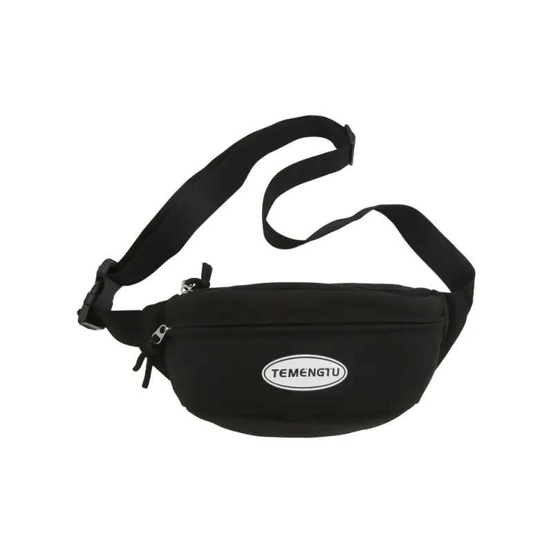 Alcohol Dragon Nylon Sling Bag Regular Unisex Black/Green Blue/Red Pink-5