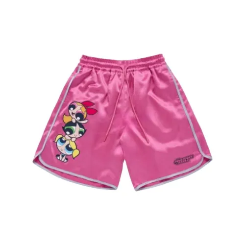 Acme De La Vie Flying Girl Police Co-brand Series Casual Shorts Unisex Pink