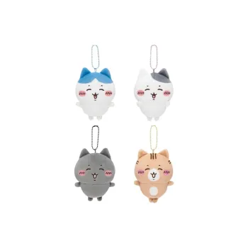 Chiikawa Hachiware And Happy Friends Mascot 4 Piece Set Dolls Plush Pendant