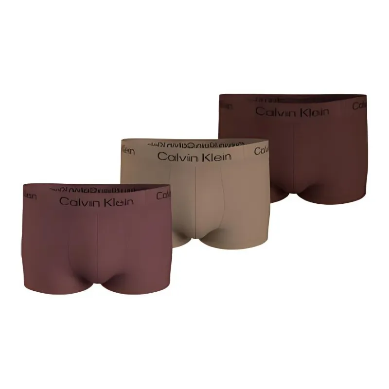 CK/Calvin Klein LOW RISE TRUNK 3PK Underpants Europe Version Men's 3 Pack-0