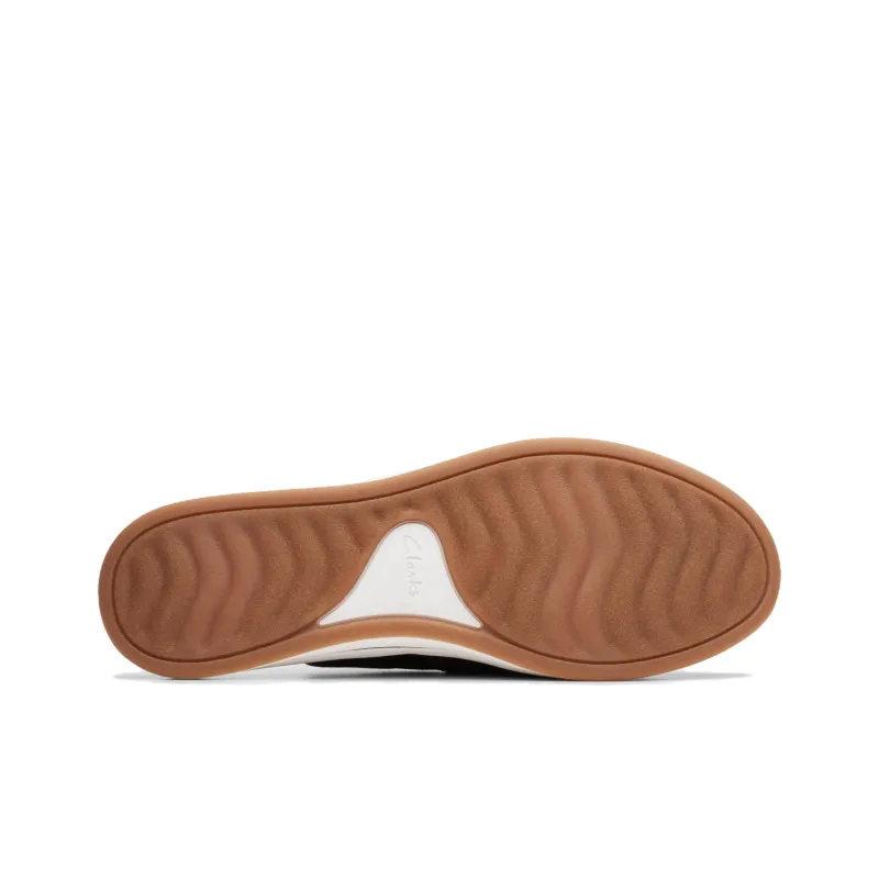 Clarks Rubber Sole Wrap-toe Slippers Women's Black-5