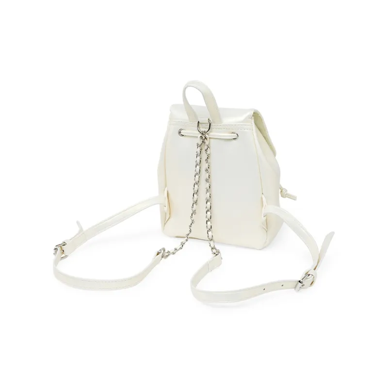 Bywhich PU Backpack Regular Women's Pink/White-7