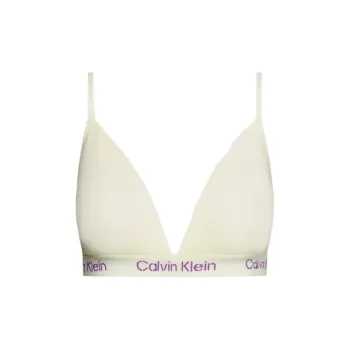 CK/Calvin Klein LGHT LINED TRIANGLE Bra Europe Version Women's Beige
