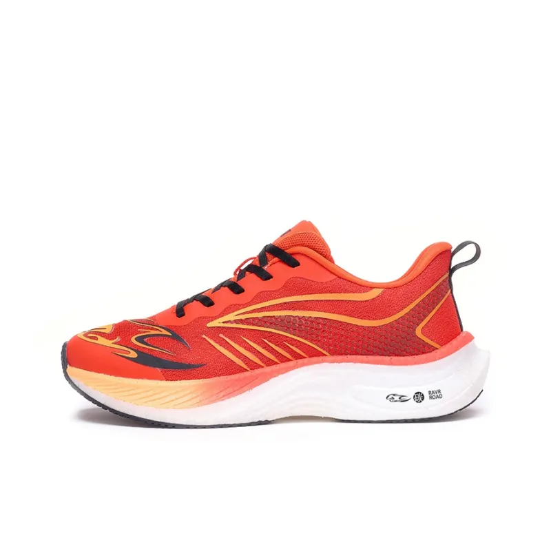 AVJV Running Shoes Men Low Top Red-0