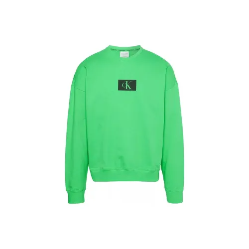 Calvin Klein Sweatshirts Men Grass Green