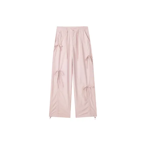 COVER TIME Casual Pants Women's Pink