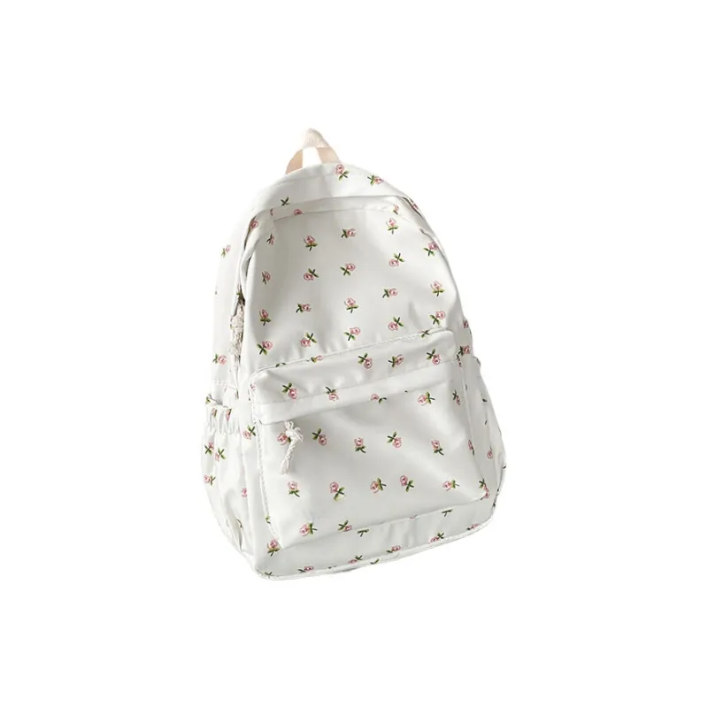 Carissa Nylon Backpack Regular Women's White-2